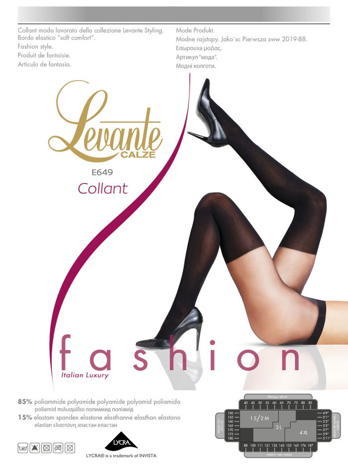 Levante E649  Moda FW 2016.17 | Pantyhose Library